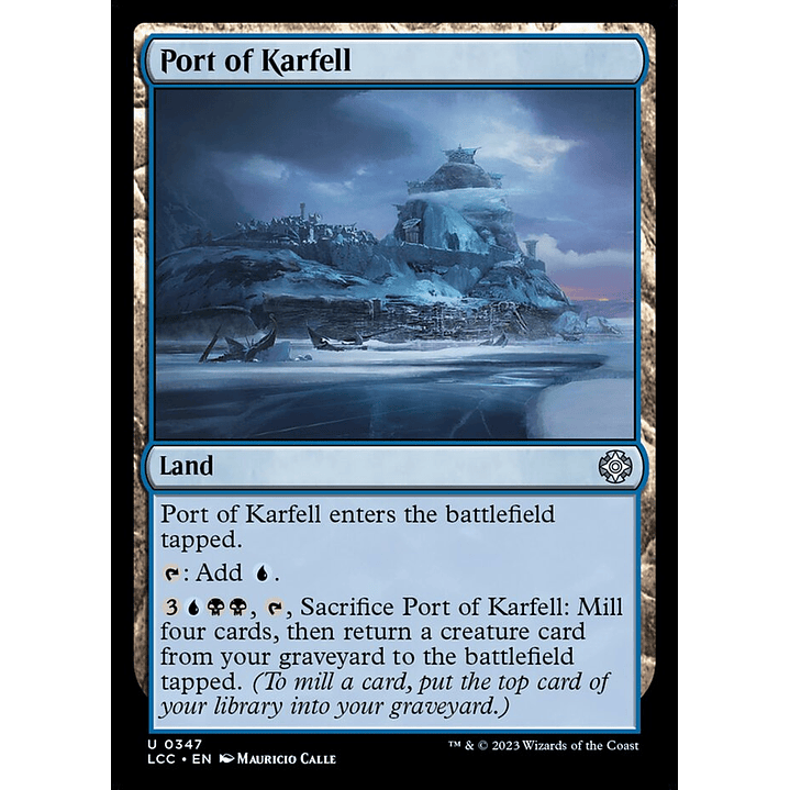 Port of Karfell | Inglés | NM | LCC 1