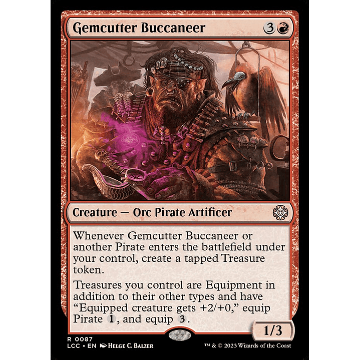 Gemcutter Buccaneer | Inglés | NM | LCC 1