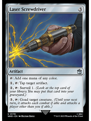 Laser Screwdriver | Inglés | NM | WHO