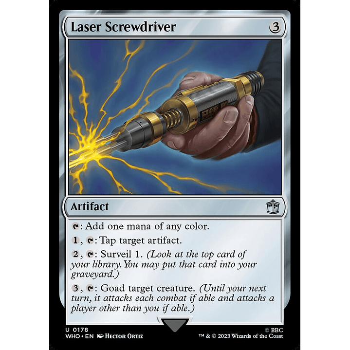 Laser Screwdriver | Inglés | NM | WHO 1