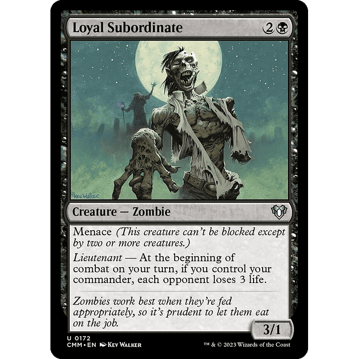 Loyal Subordinate | Inglés | NM | CMM 1