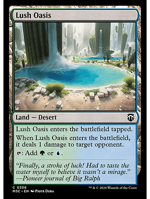 Lush Oasis | Inglés | NM | M3C