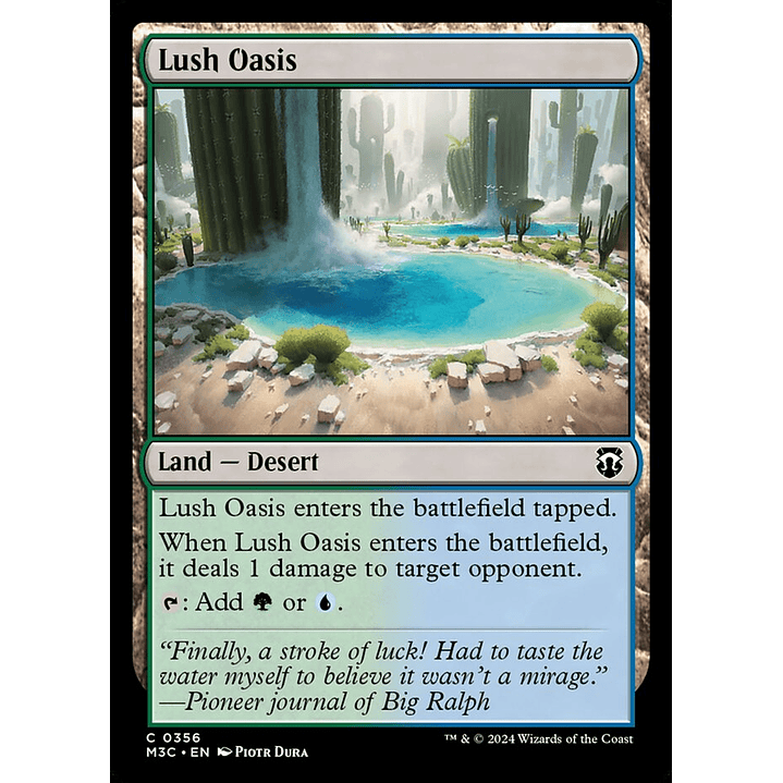 Lush Oasis | Inglés | NM | M3C 1