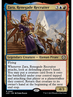 Zara, Renegade Recruiter | Inglés | NM | LCC