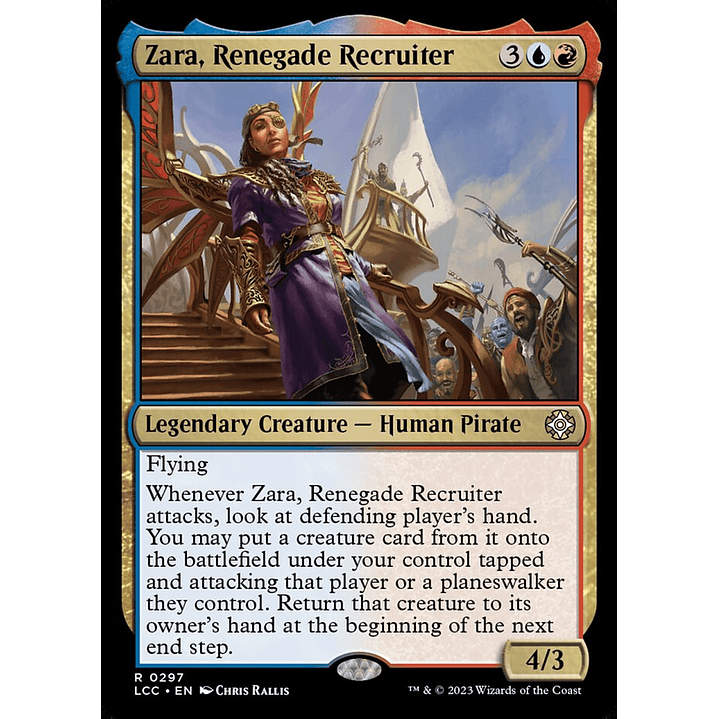 Zara, Renegade Recruiter | Inglés | NM | LCC 1