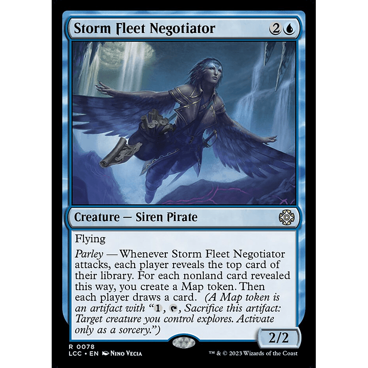 Storm Fleet Negotiator | Inglés | NM | LCC 1