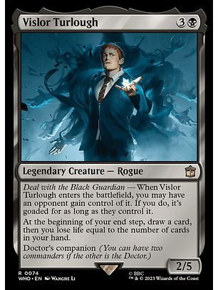 Vislor Turlough | Inglés | NM | WHO