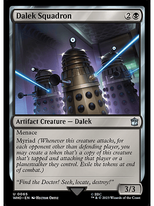 Dalek Squadron | Inglés | NM | WHO