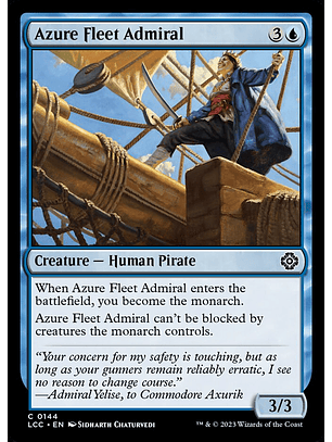 Azure Fleet Admiral | Inglés | NM | LCC