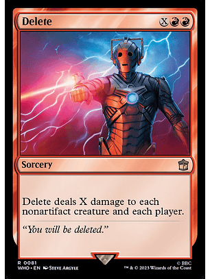 Delete | Inglés | NM | WHO