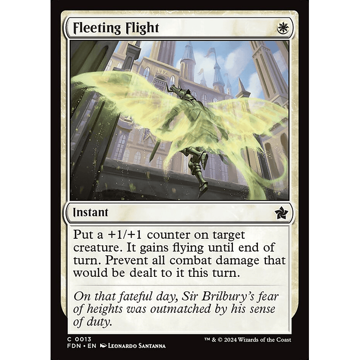 Fleeting Flight (foil) | Español | NM | FDN 1