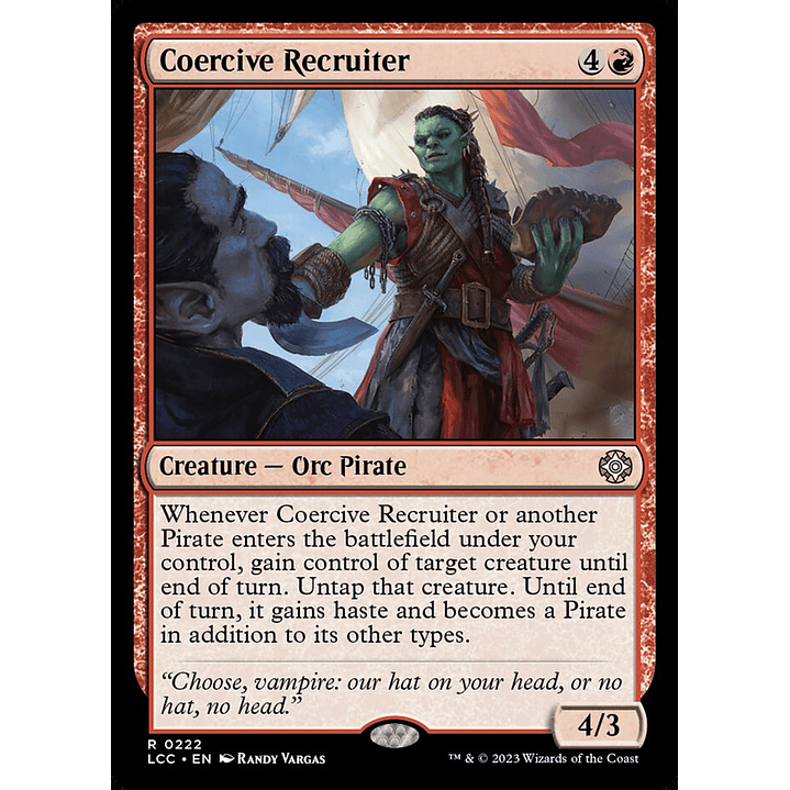 Coercive Recruiter | Inglés | NM | LCC 1