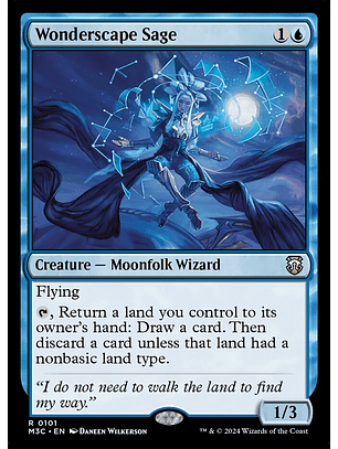 Wonderscape Sage | Inglés | NM | M3C