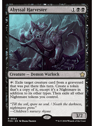 Abyssal Harvester | Español | NM | FDN