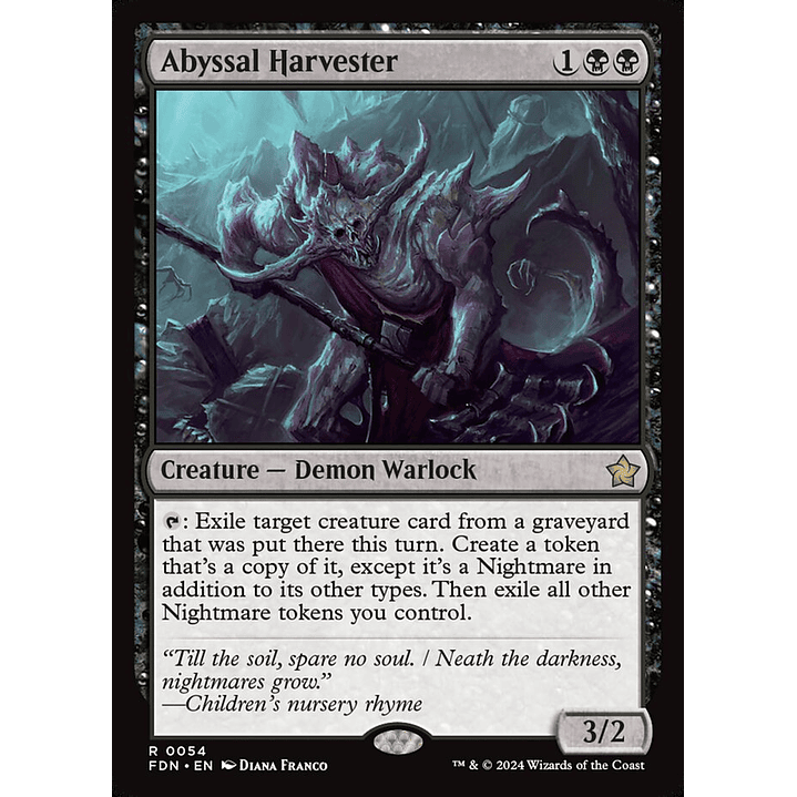 Abyssal Harvester | Español | NM | FDN 1