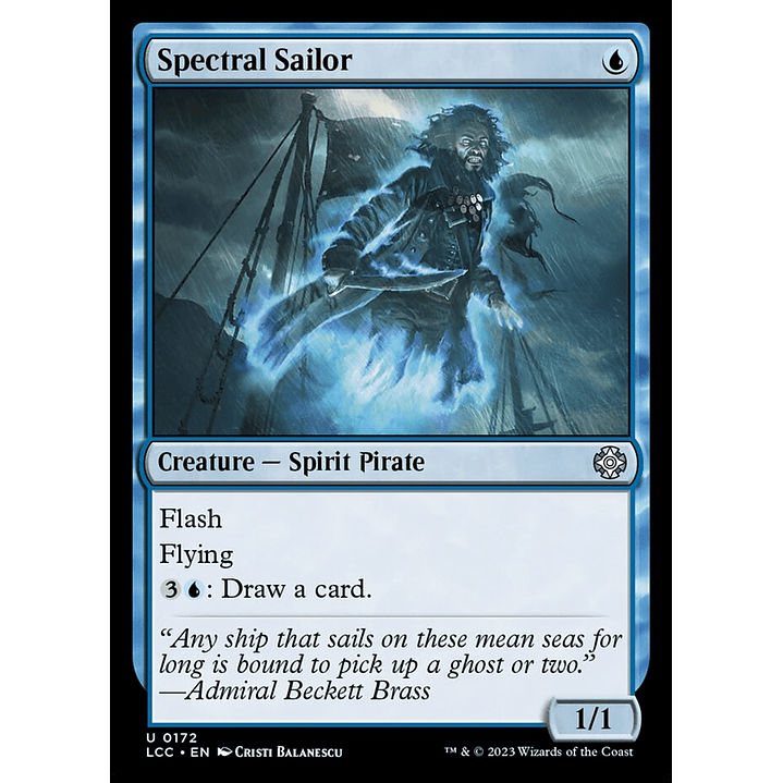 Spectral Sailor | Inglés | NM | LCC 1