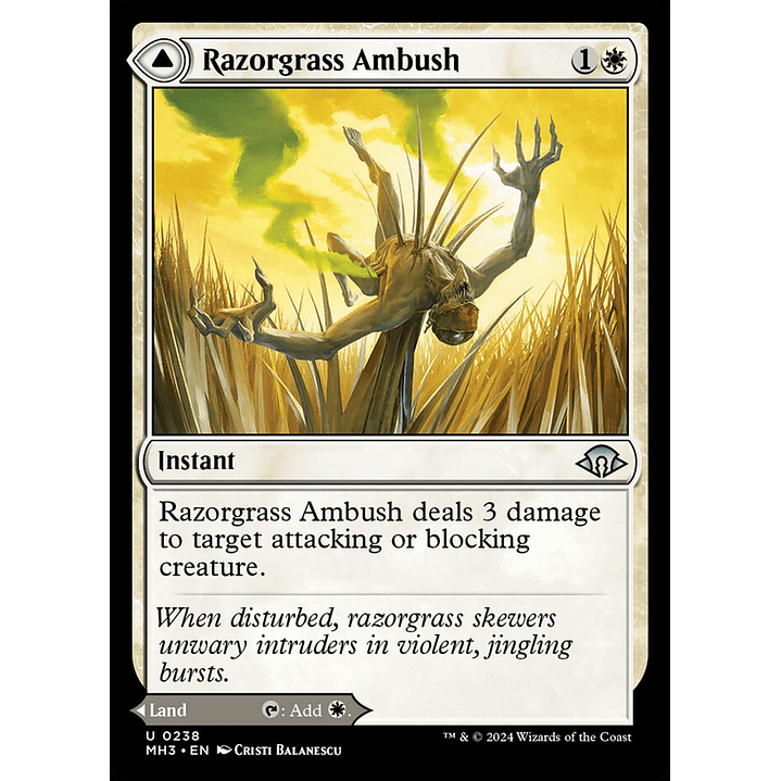 Razorgrass Ambush // Razorgrass Field | Inglés | NM | MH3 1