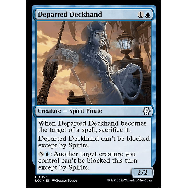 Departed Deckhand | Inglés | NM | LCC 1
