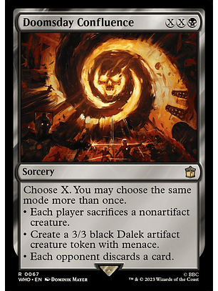 Doomsday Confluence | Inglés | NM | WHO