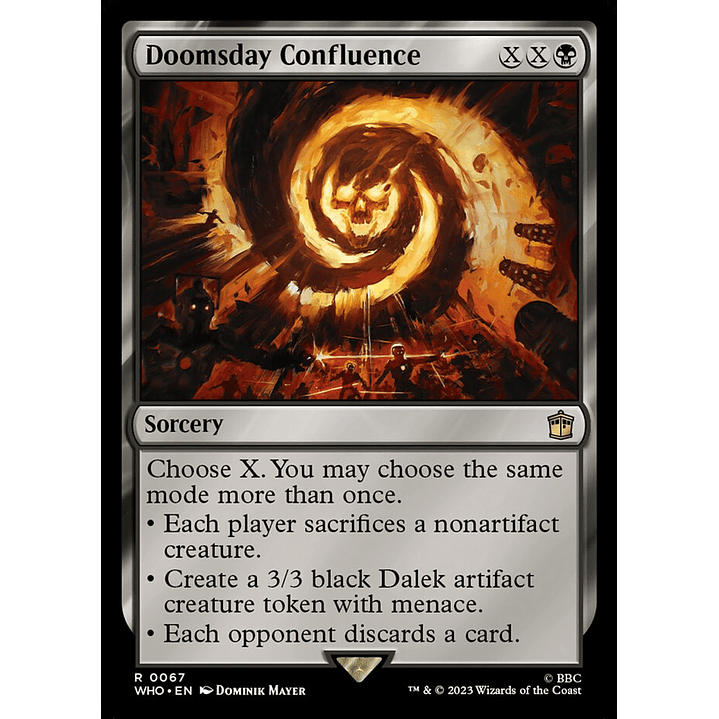 Doomsday Confluence | Inglés | NM | WHO 1