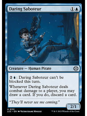 Daring Saboteur | Inglés | NM | LCC