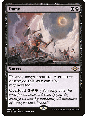 Damn (foil) | Inglés | NM | MH2