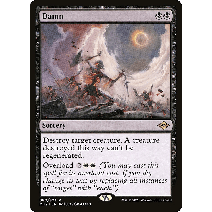 Damn (foil) | Inglés | NM | MH2 1