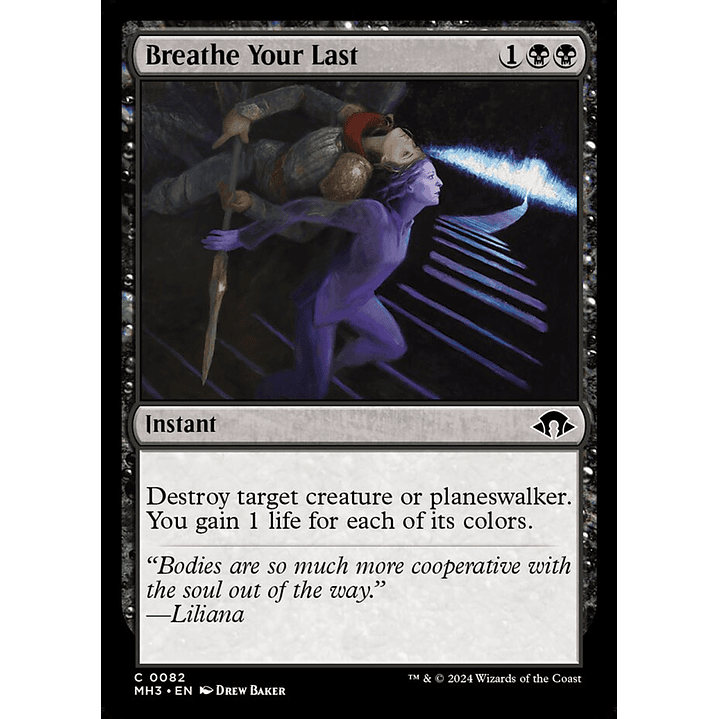 Breathe Your Last | Inglés | NM | MH3 1
