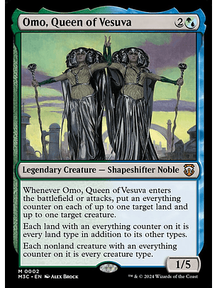 Omo, Queen of Vesuva (foil) | Inglés | NM | M3C