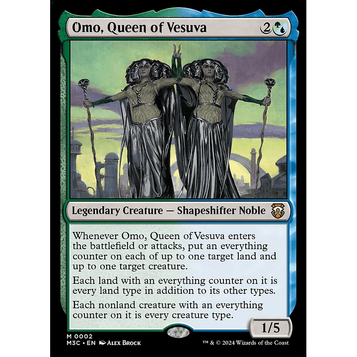 Omo, Queen of Vesuva (foil) | Inglés | NM | M3C 1