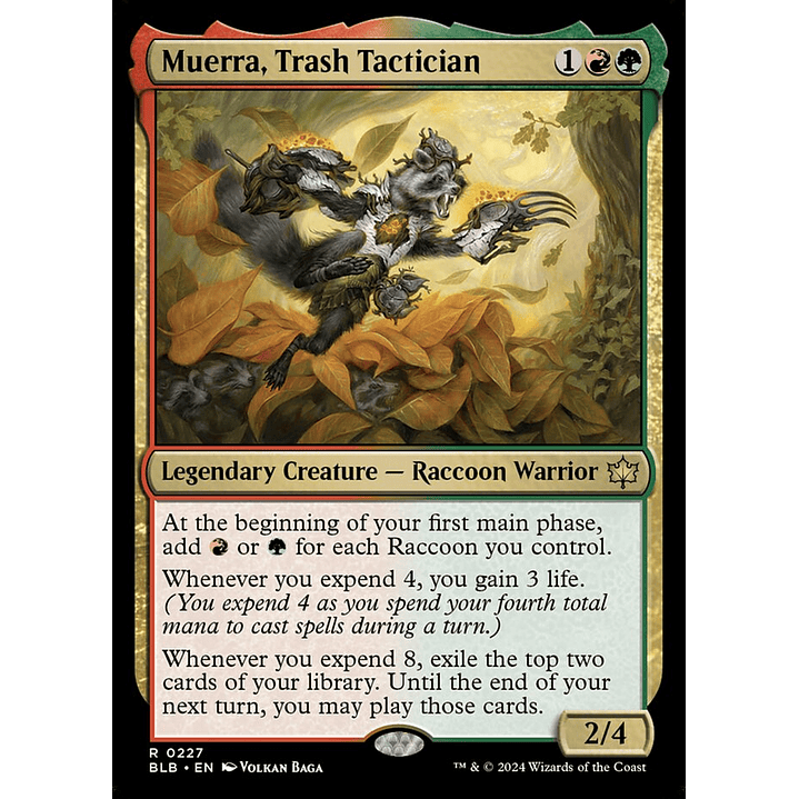 Muerra, Trash Tactician | Inglés | NM | BLB 1