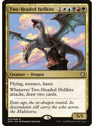 Two-Headed Hellkite | Español | NM | DMC