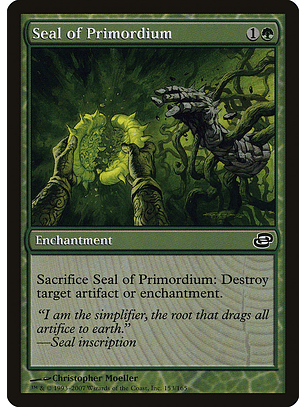 Seal of Primordium | Inglés | NM | PLC