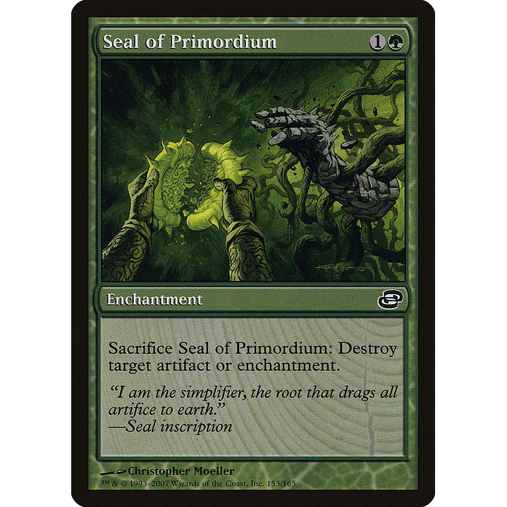 Seal of Primordium | Inglés | NM | PLC 1