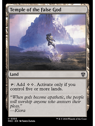 Temple of the False God | Inglés | NM | MKC