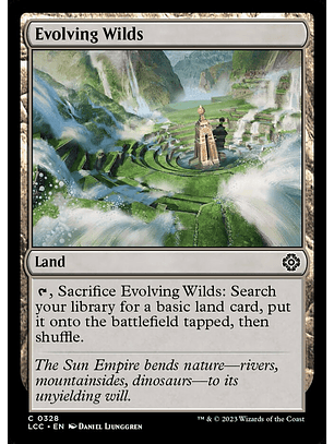 Evolving Wilds | Inglés | NM | LCC