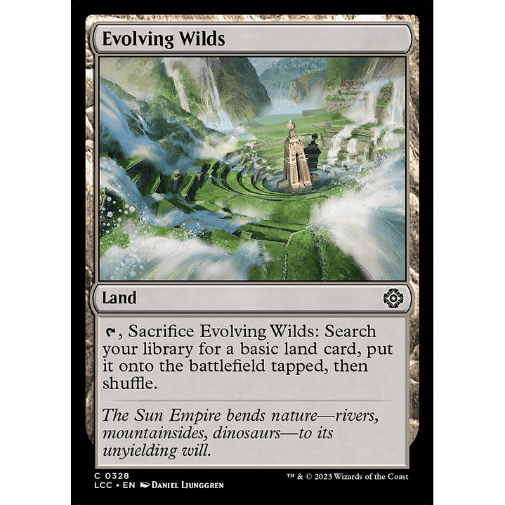 Evolving Wilds | Inglés | NM | LCC 1
