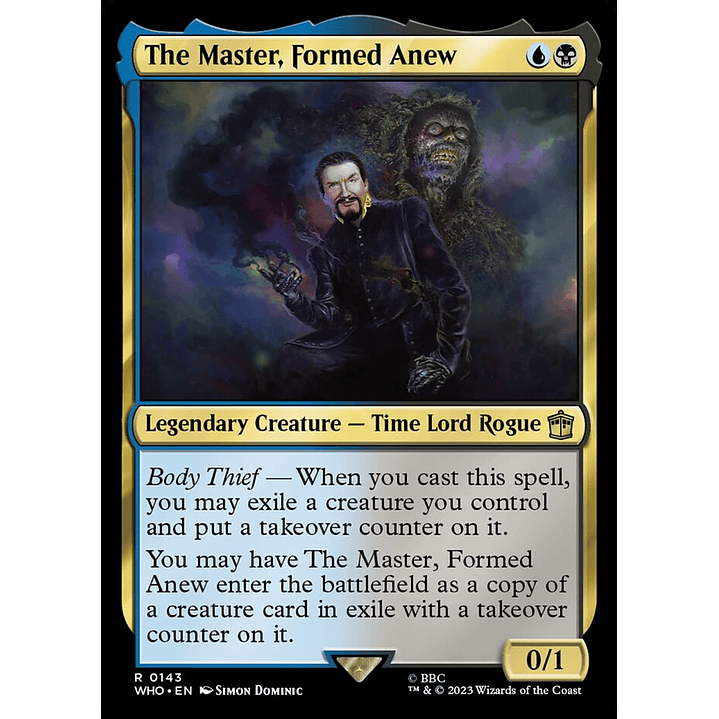 The Master, Formed Anew | Inglés | NM | WHO 1