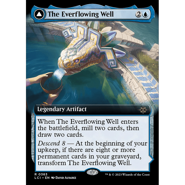 The Everflowing Well // The Myriad Pools (Extended Art foil) | Inglés | NM | LCI 1