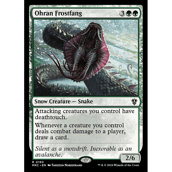 Ohran Frostfang | Inglés | NM | MKC 1