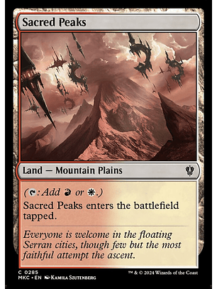 Sacred Peaks | Inglés | NM | MKC
