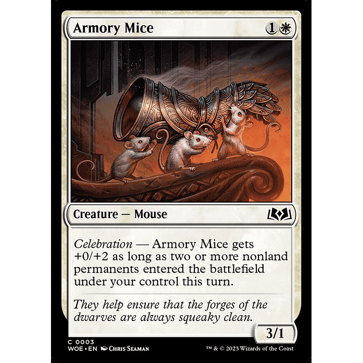 Armory Mice | Español | NM | WOE 1