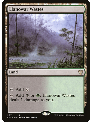 Llanowar Wastes | Español | NM | C21