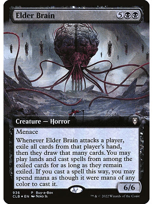 Elder Brain (Extended Art foil) | Español | NM | CLB