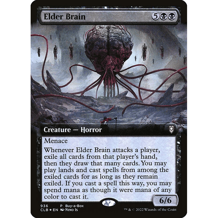 Elder Brain (Extended Art foil) | Español | NM | CLB 1