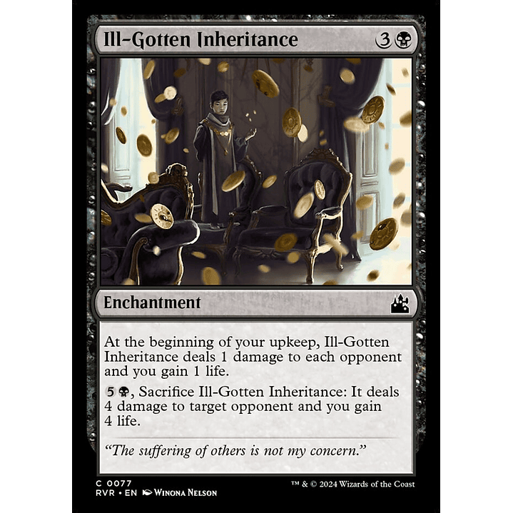 Ill-Gotten Inheritance | Español | NM | RVR 1