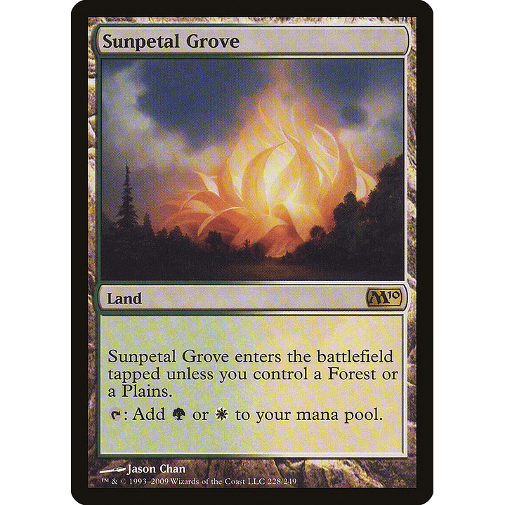 Sunpetal Grove | Español | NM | M10 1