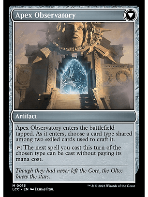 Eye of Ojer Taq // Apex Observatory | Inglés | NM | LCC