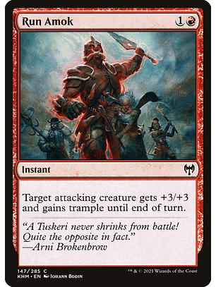 Run Amok | Español | NM | KHM