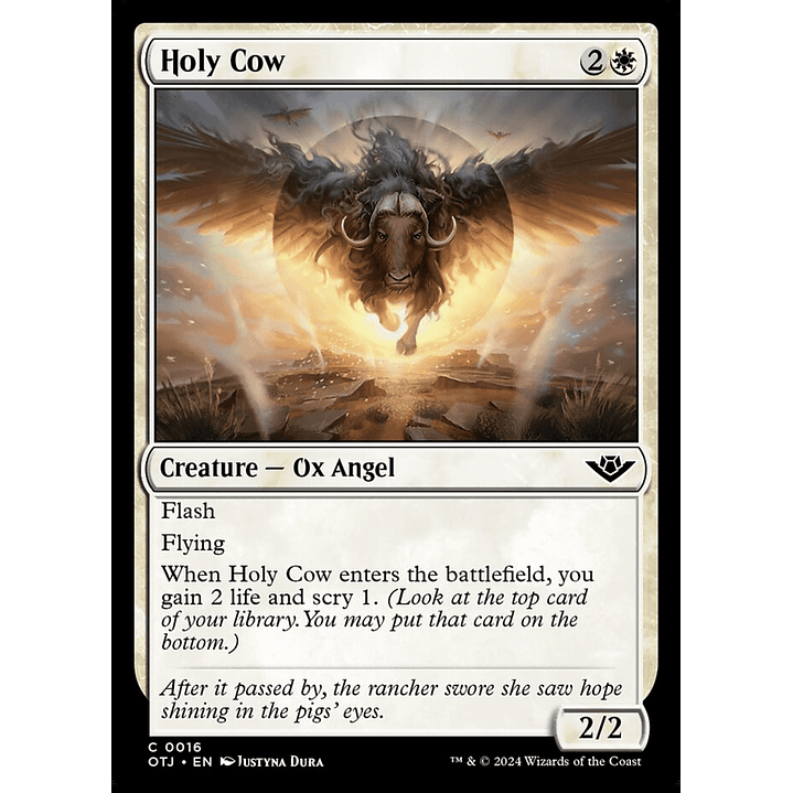 Holy Cow | Español | NM | OTJ 1